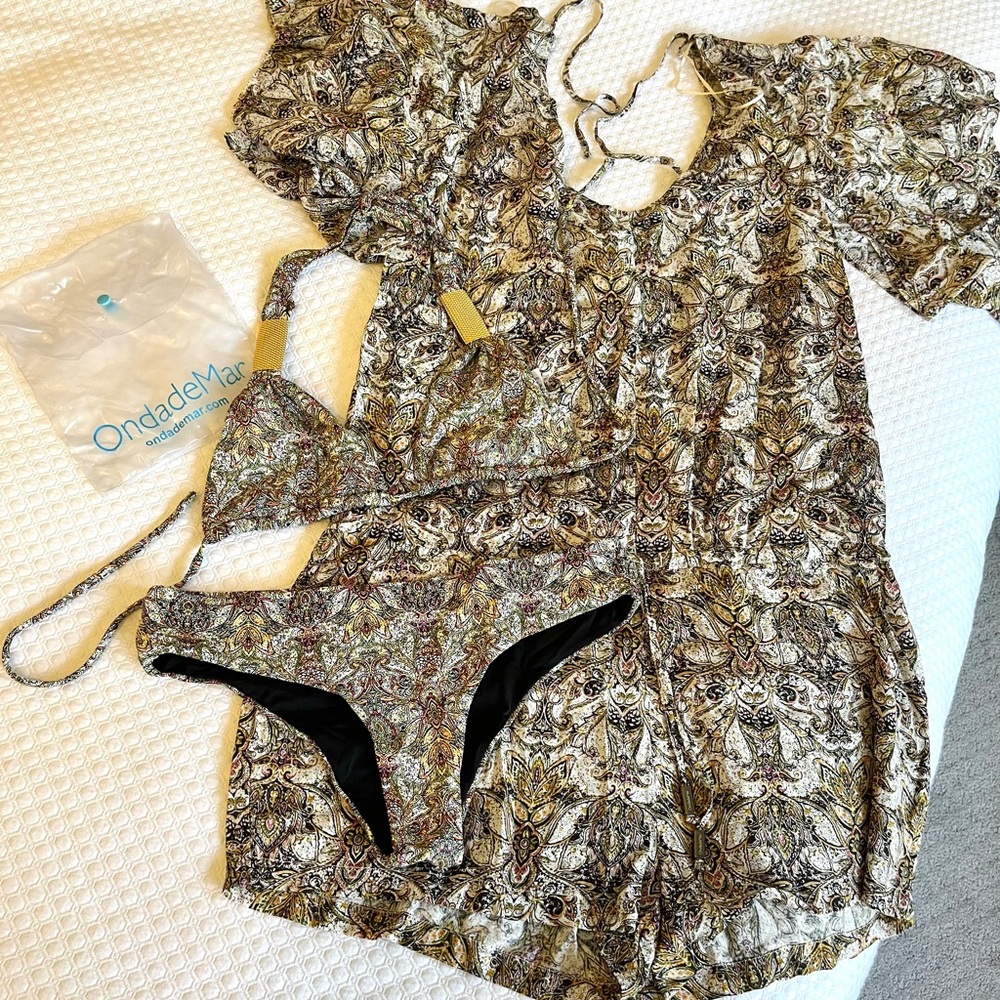 Onda de Mar swim cover up romper